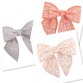 CALAMARO HAIR BOW CLIPS