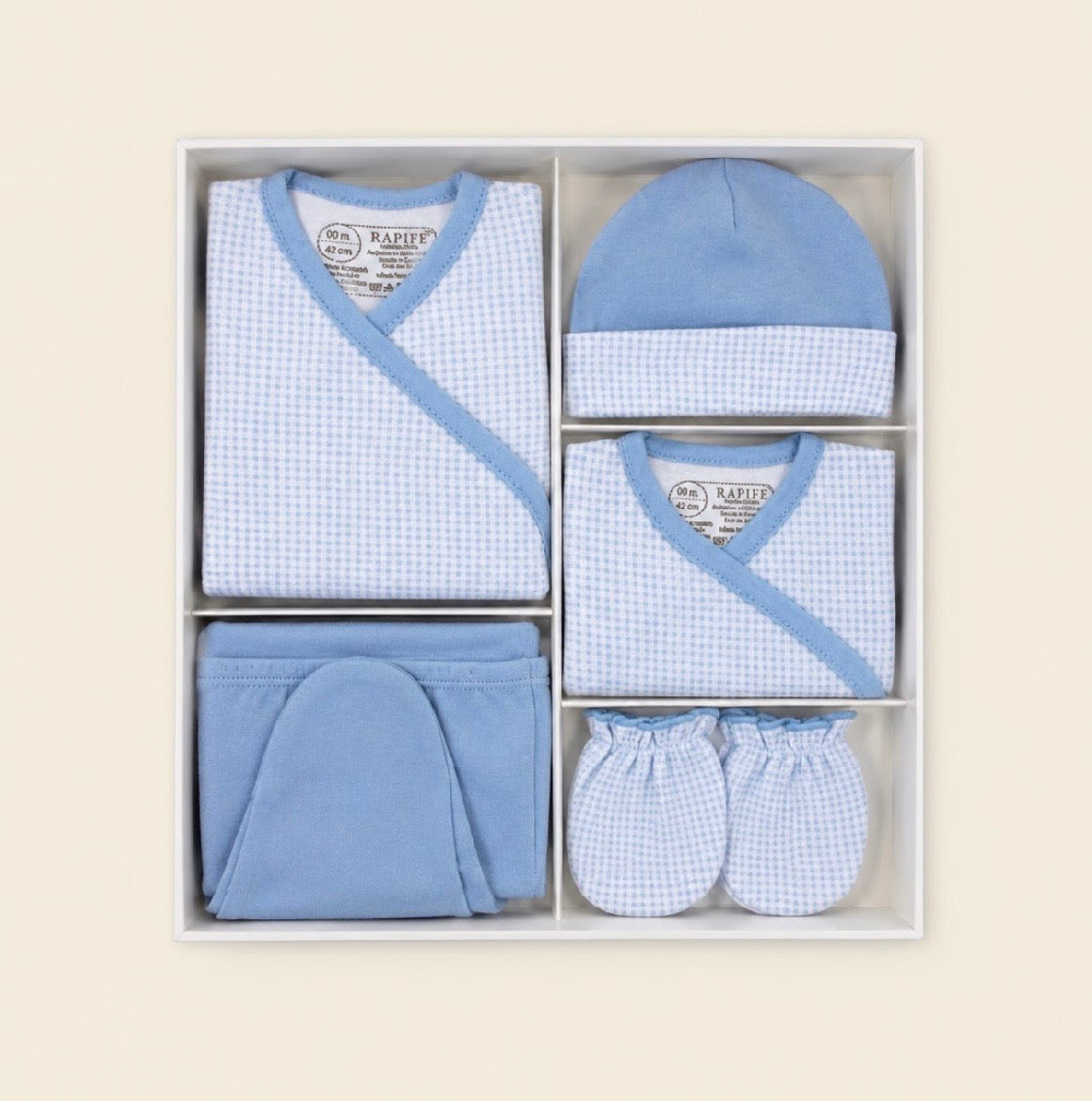RAPIFE 5 PIECE SET - BABY BLUE