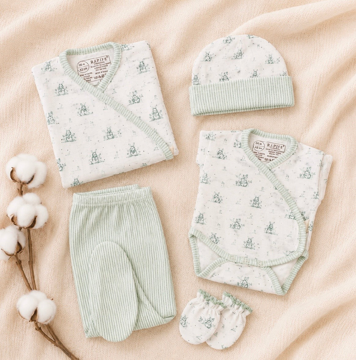 RAPIFE 5 PIECE GIFT SET - VERDE GREEN