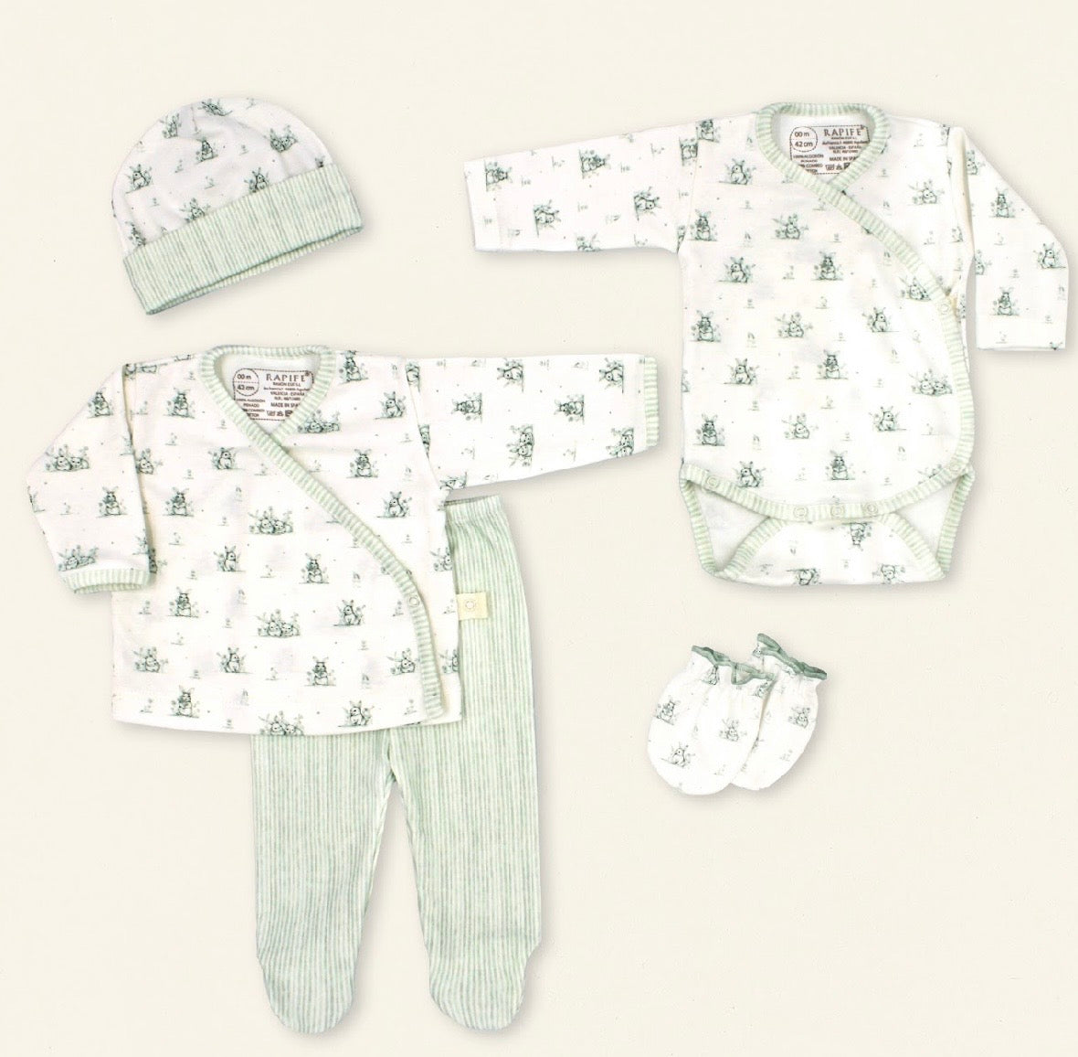RAPIFE 5 PIECE GIFT SET - VERDE GREEN