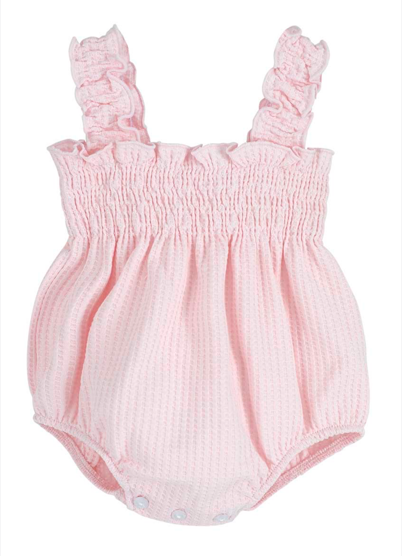 CALAMARO BABY BOW BACK ROMPER 32469 ROSA