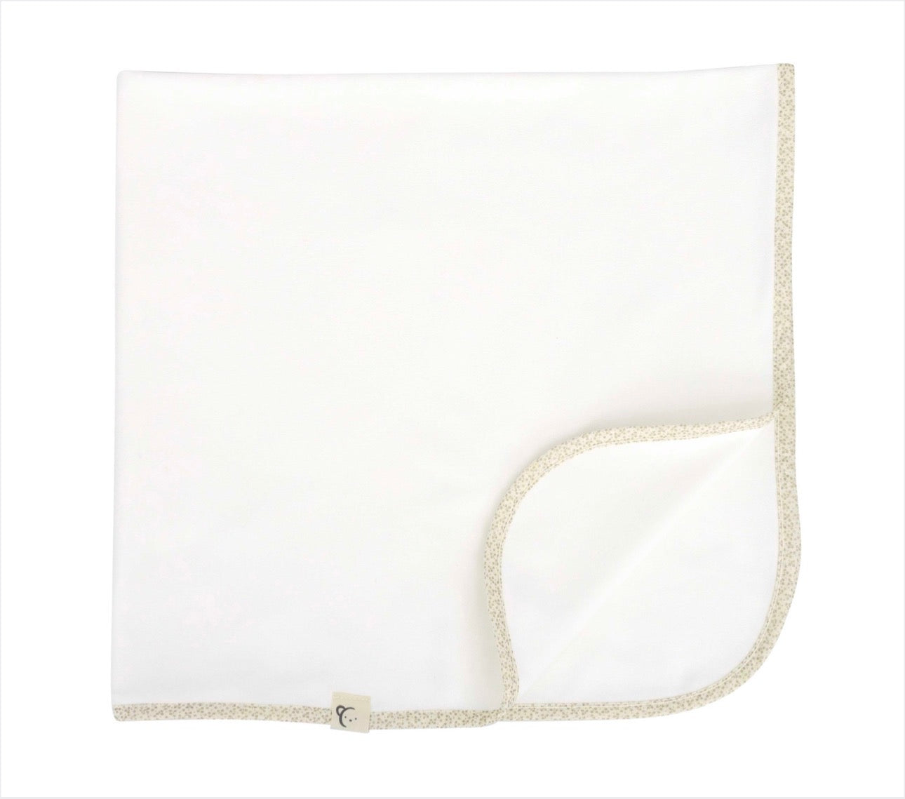 CALAMARO BLANKET AND BIB GIFT SET 73084 ECRU