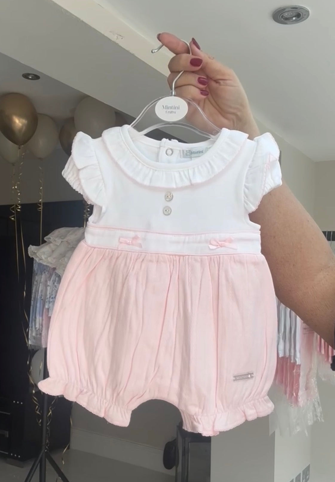 MINTINI ROMPER - PINK MB7053