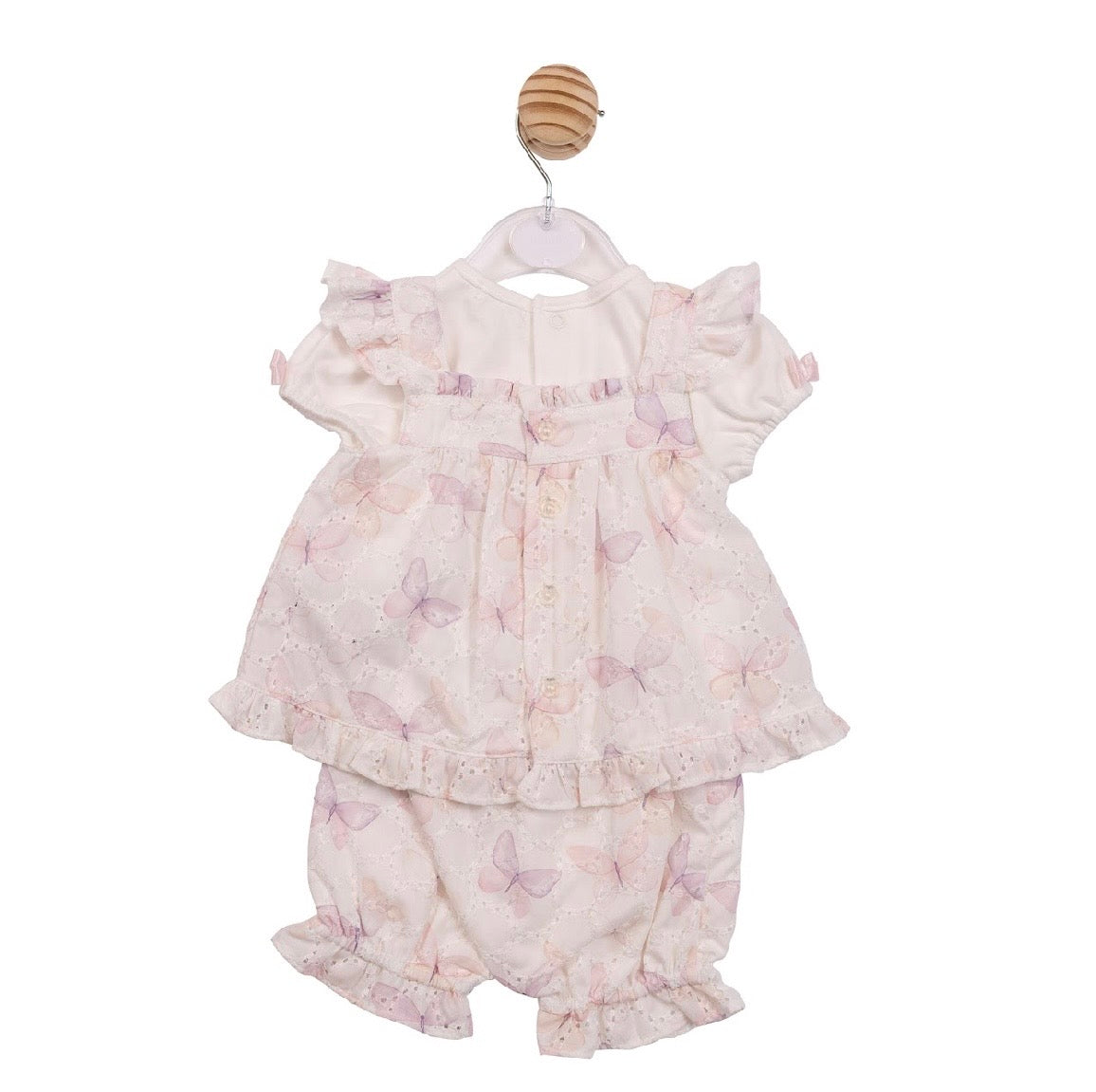 Mintini SunTop & Bloomer Set - White MB7222