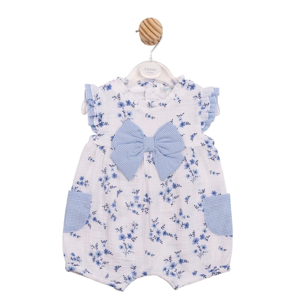 Mintini  Blue Romper MB7138