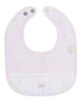 Baby Gi Little Royals Bib Pink
