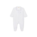 Baby Gi Little Royals White & Blue Baby Grow RY53BM