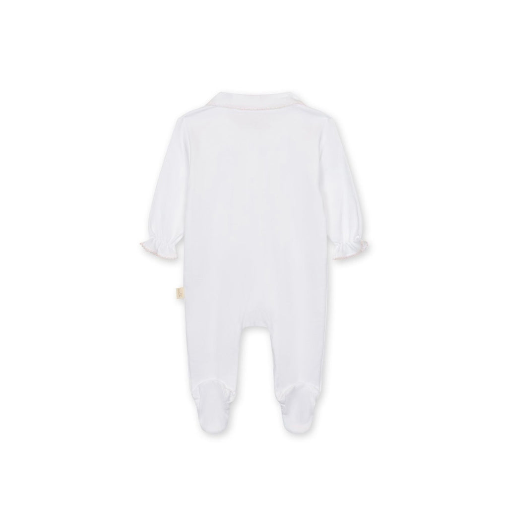 Baby GI Little Royals White & Pink Baby Grow RY53GM