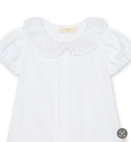 Baby Gi Butterfly Romper White BT46G