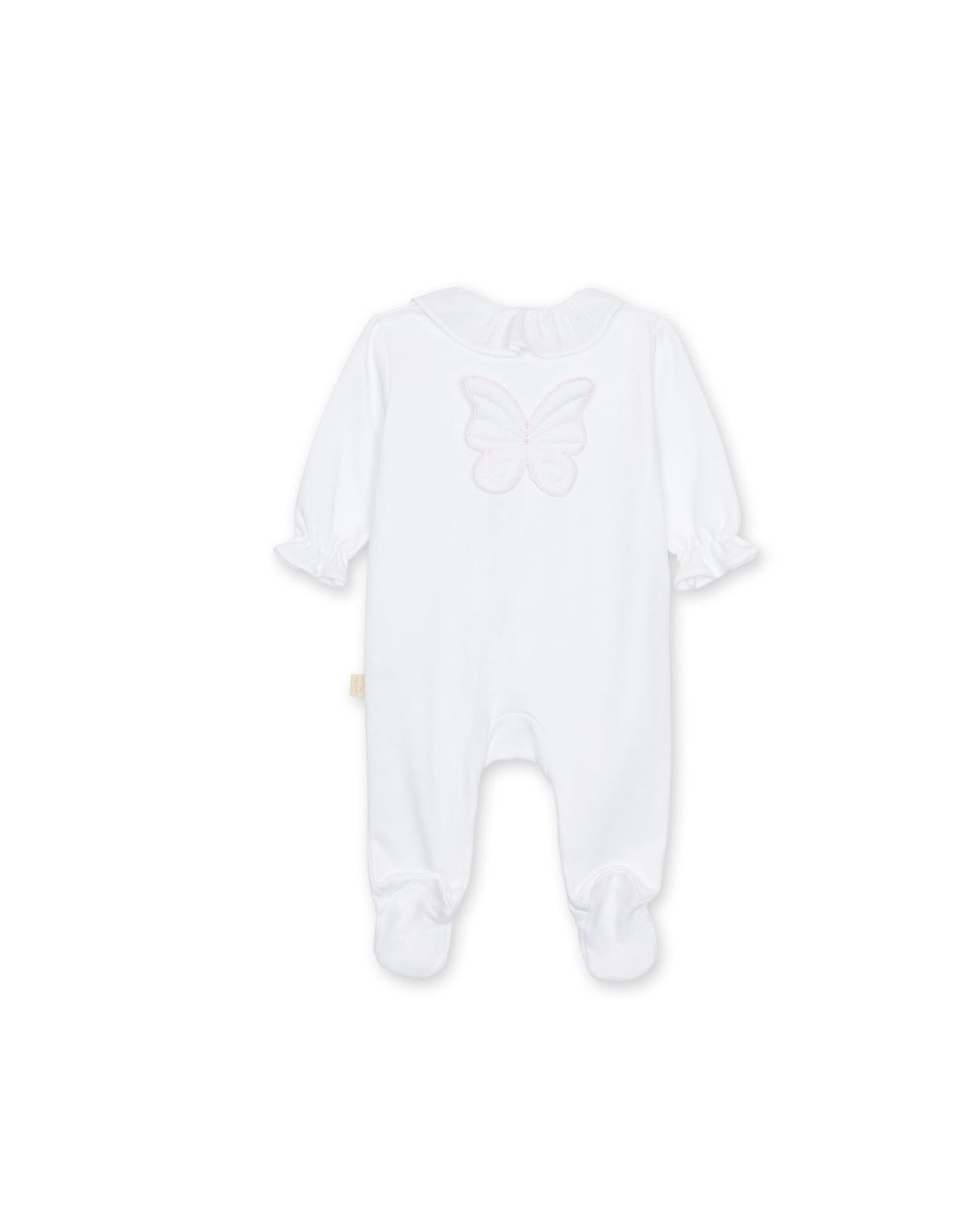 Baby Gi Butterfly Baby Grow White BT53G