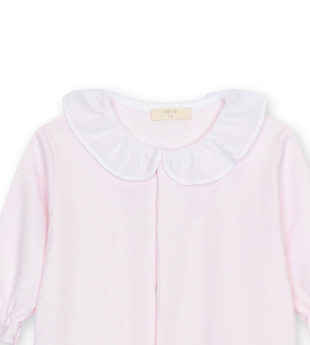 Baby Gi Butterfly Baby Grow Pink BT53G