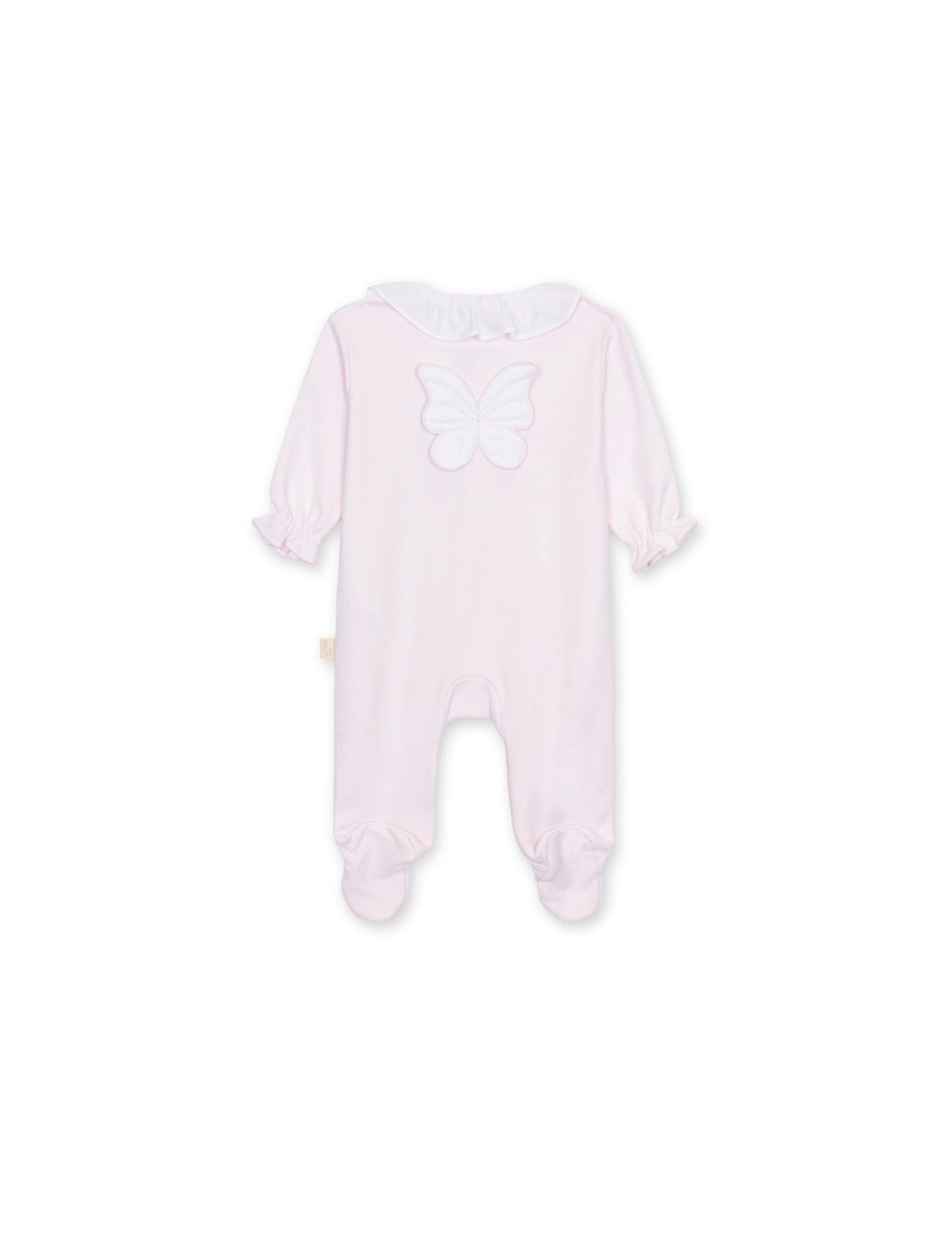 Baby Gi Butterfly Baby Grow Pink BT53G
