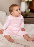 MINTINI TOP & DUNGAREE SET - PINK