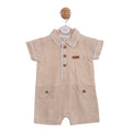MINTINI BABY BEIGE ROMPER MB6946