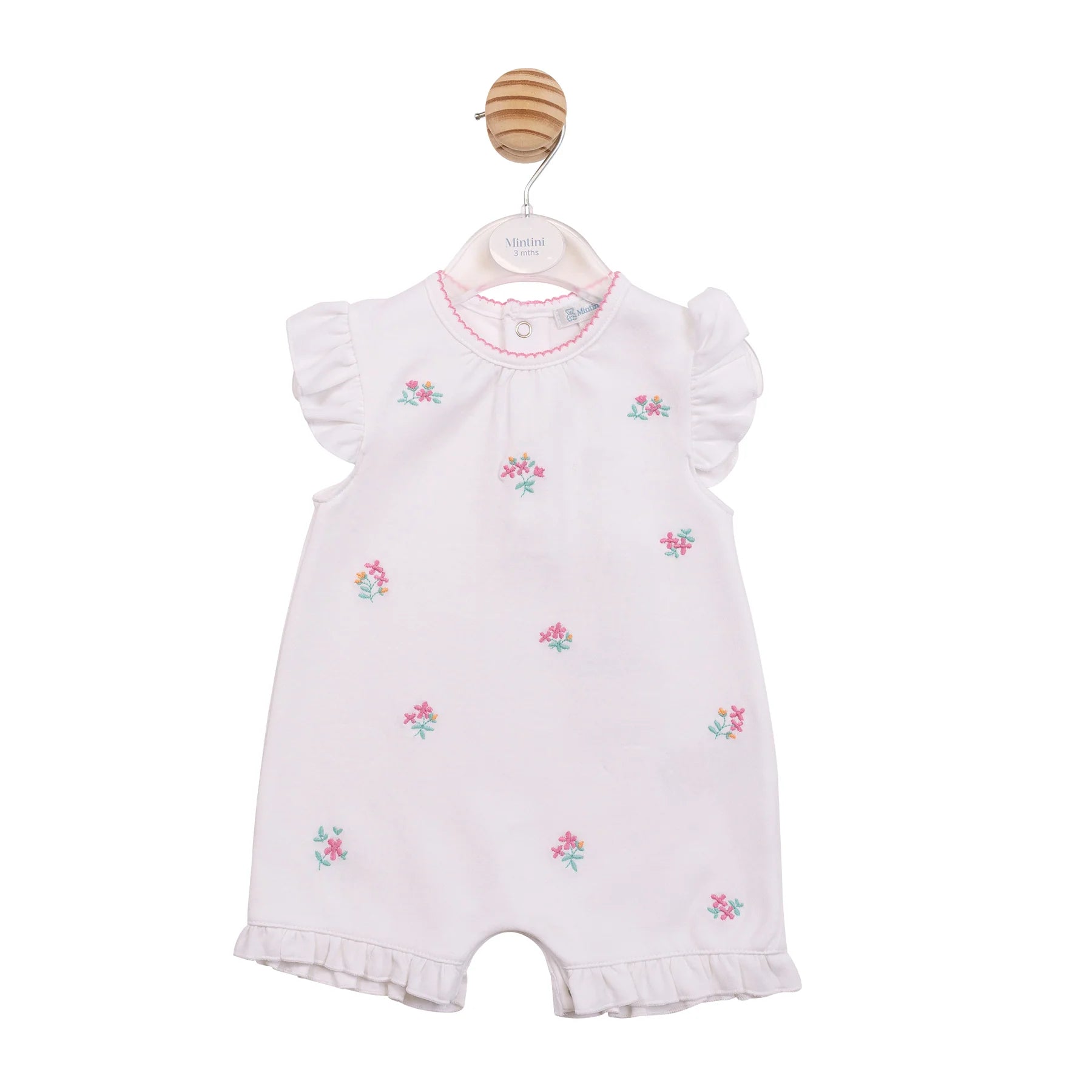 MINTINI ROMPER-WHITE MB7144