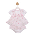 MINTINI 3 PIECE JAM PANT SET WHITE / PINK MB7145